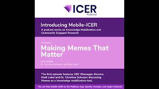 Knowledge Mobilization: Making Memes that Matter