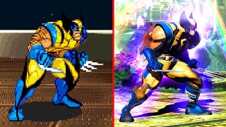 Wolverine's Super Moves Evolution
