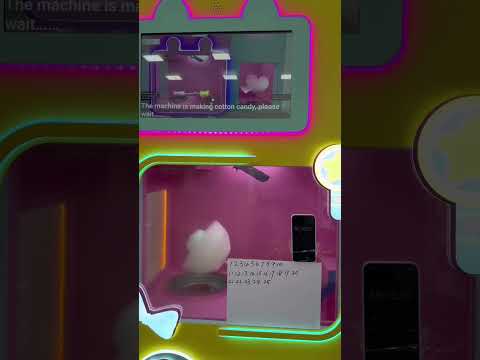 50-piece cotton candy factory test video