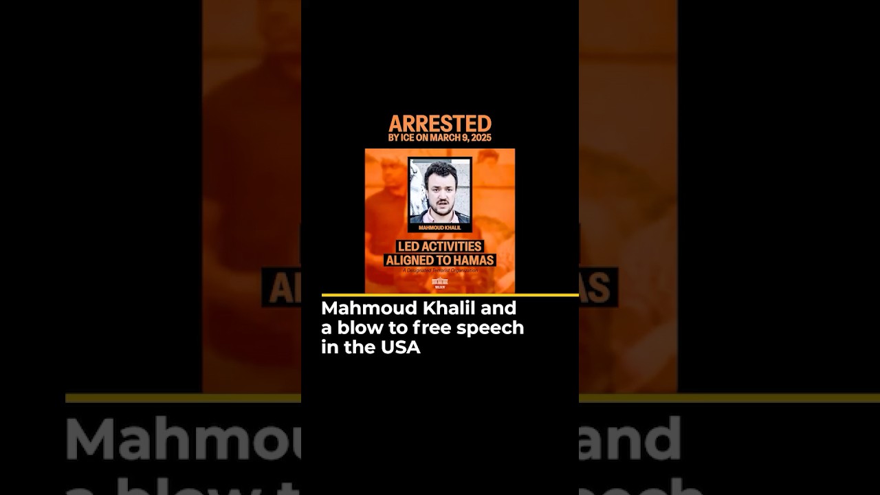 محمود خليل وضربة لحرية التعبير في الولايات المتحدة الأمريكية | LP #shorts