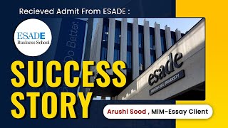 MiM Essay Reviews - ESADE Business School