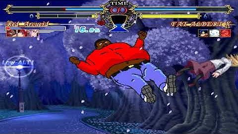 M.U.G.E.N Request #41: Team Melty Blood girl VS Team DDR