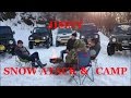 2017年2月　JIMNY ジムニーだけで行く　スノーアタック＆キャンプ　合宿風味　Snow　Attack　その1