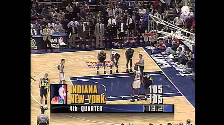Reggie Miller Scores 8 Points in 8.9 Seconds