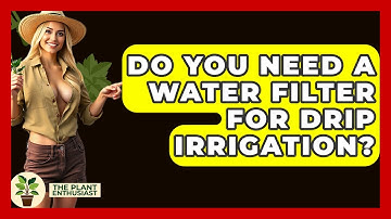 Do You Need A Water Filter For Drip Irrigation? - The Plant Enthusiast