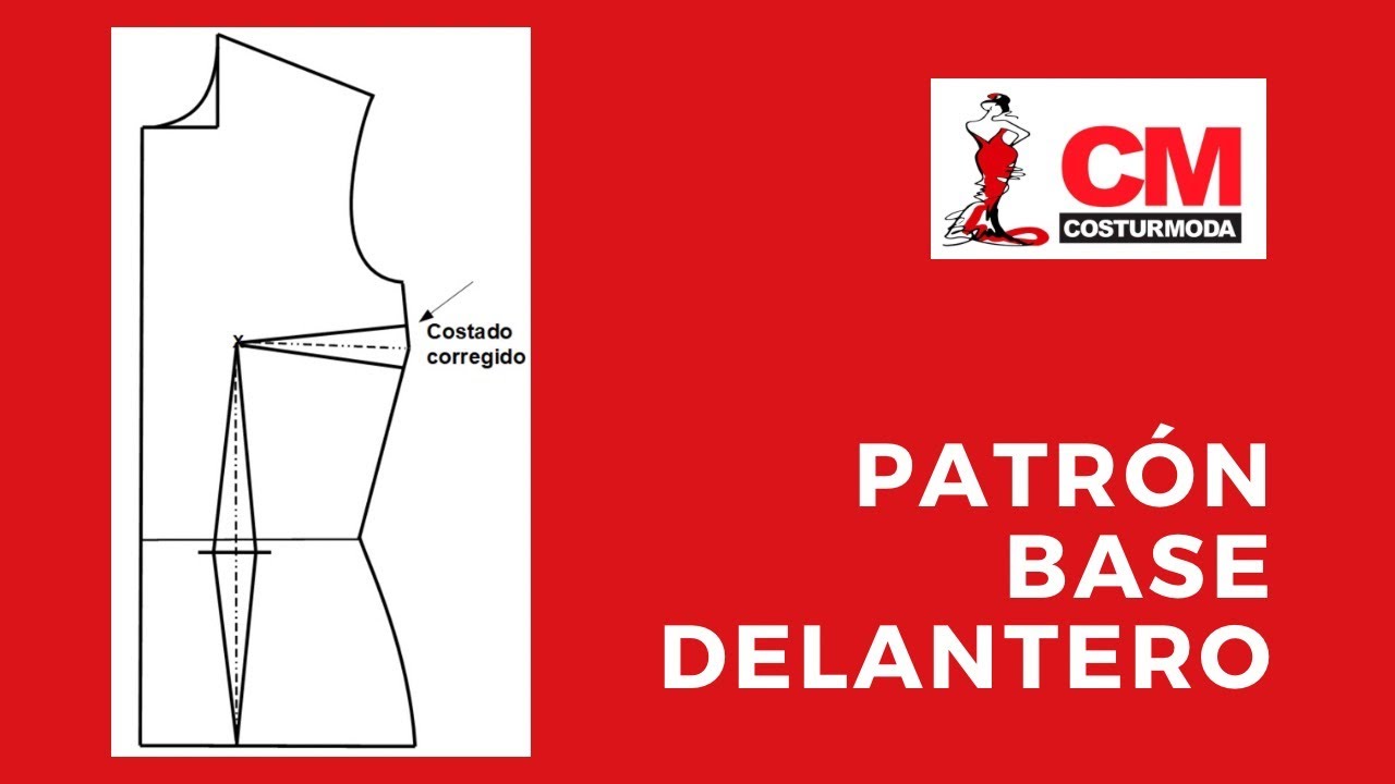 ◼️Cómo HACER el PATRÓN base DELANTERO 📐✏️