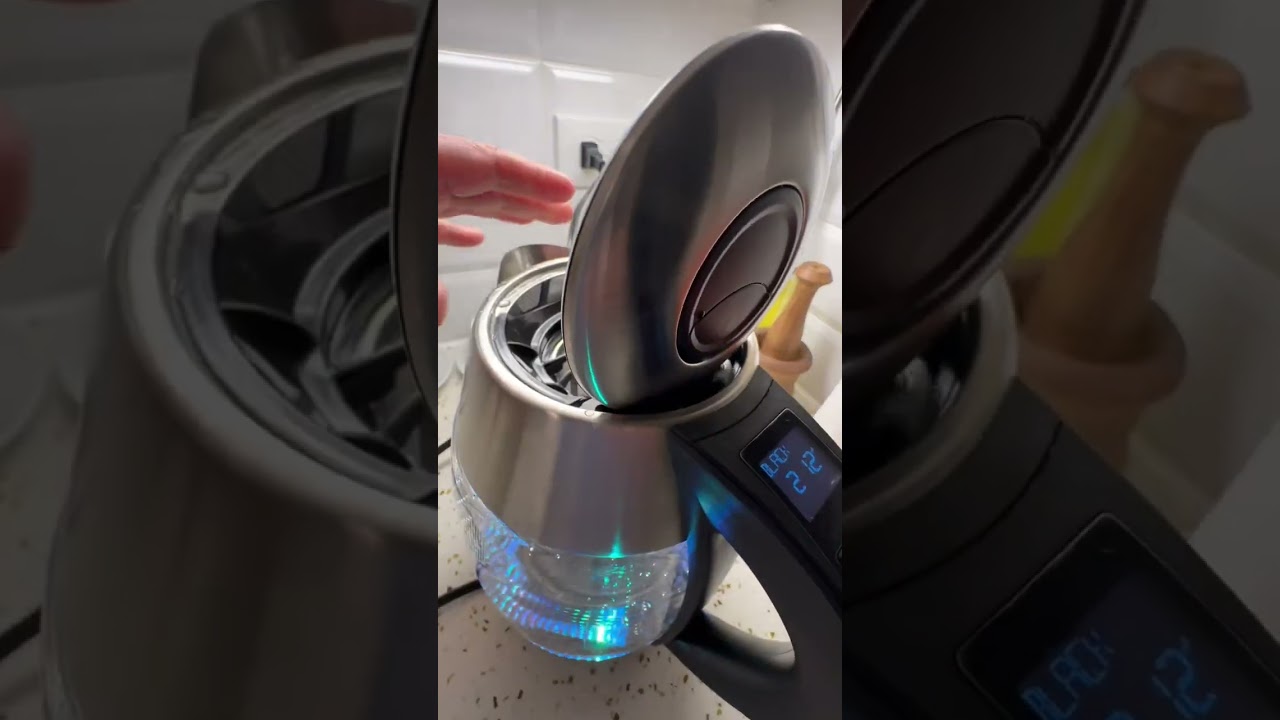 How to Brew Tea in Chefman Electric Kettle Digital Kettle 