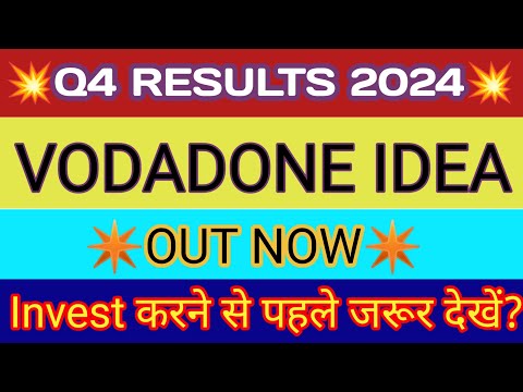Vodafone Idea Q4 Results 2024 🔴 Vodafone Idea Results Today 🔴 Vodafone Idea Share Latest News