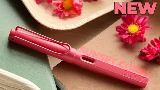 FIRST LOOK: 2025 LAMY safari sunset coral