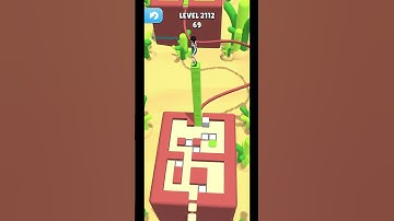 Gameplay top mobile games Relaxing n satisfying game iOS/ANDROID Stacky Dash  #shorts Level 2112