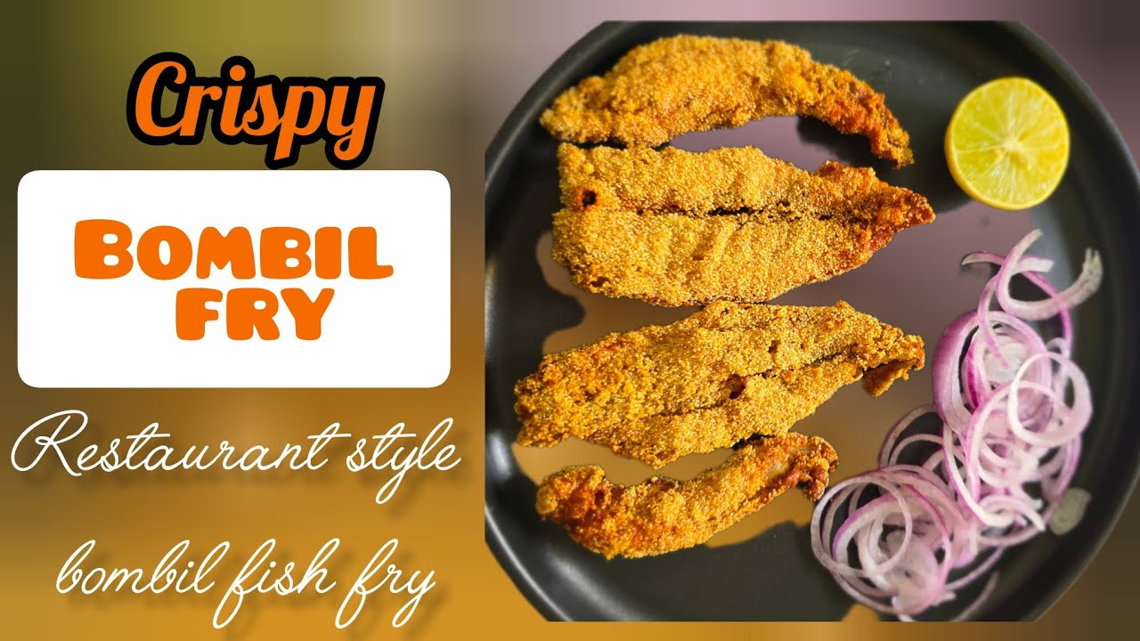 Bombil Fry | Crispy Coastal Fish Fry At Home 🐟 #SMHR channel