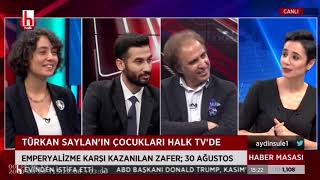 Türkan Saylanın Çocukları Halk Tvde Haber Masası 28 Ağustos