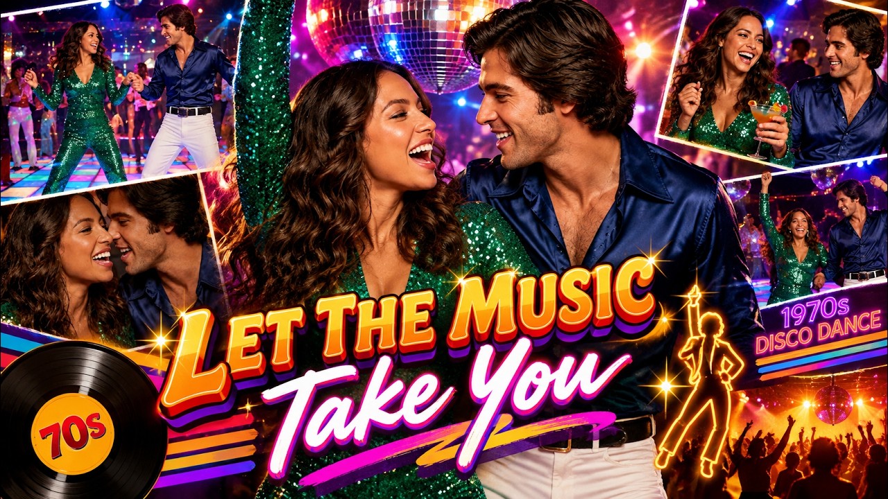 LET THE MUSIC TAKE YOU 🎶 | 1970s Disco Dance
