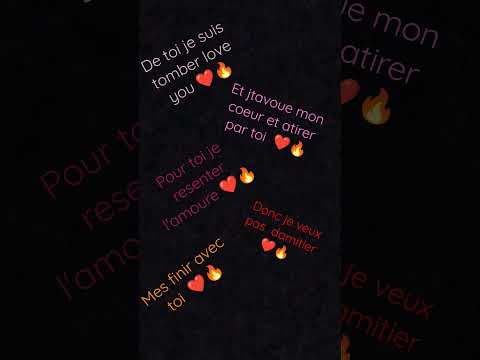 de toi je suis tomber love you 🔥 - YouTube