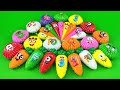 Finding Numberblocks, in Shiny Rainbow Slime ASMR