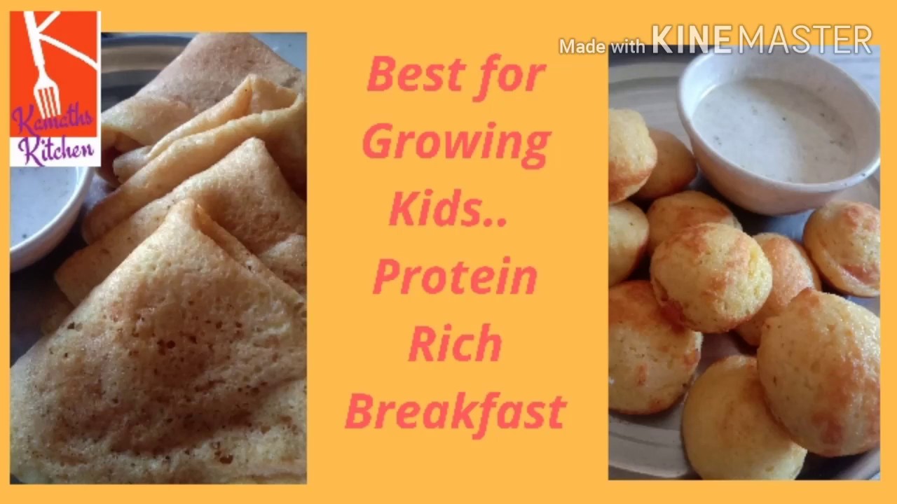 Best Protein Rich Breakfast for growing kids, sports person 