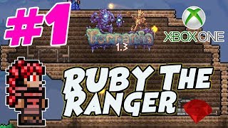 Terraria 1.3 Xbox Lets Play - 🏹 Ranger Playthrough - Ruby The Ranger! #1