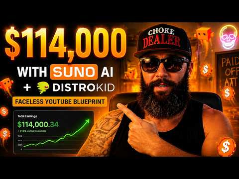 How I Made $114,000 With Suno AI, DistroKid, Spotify, Itunes | Best Faceless Youtube Strategy