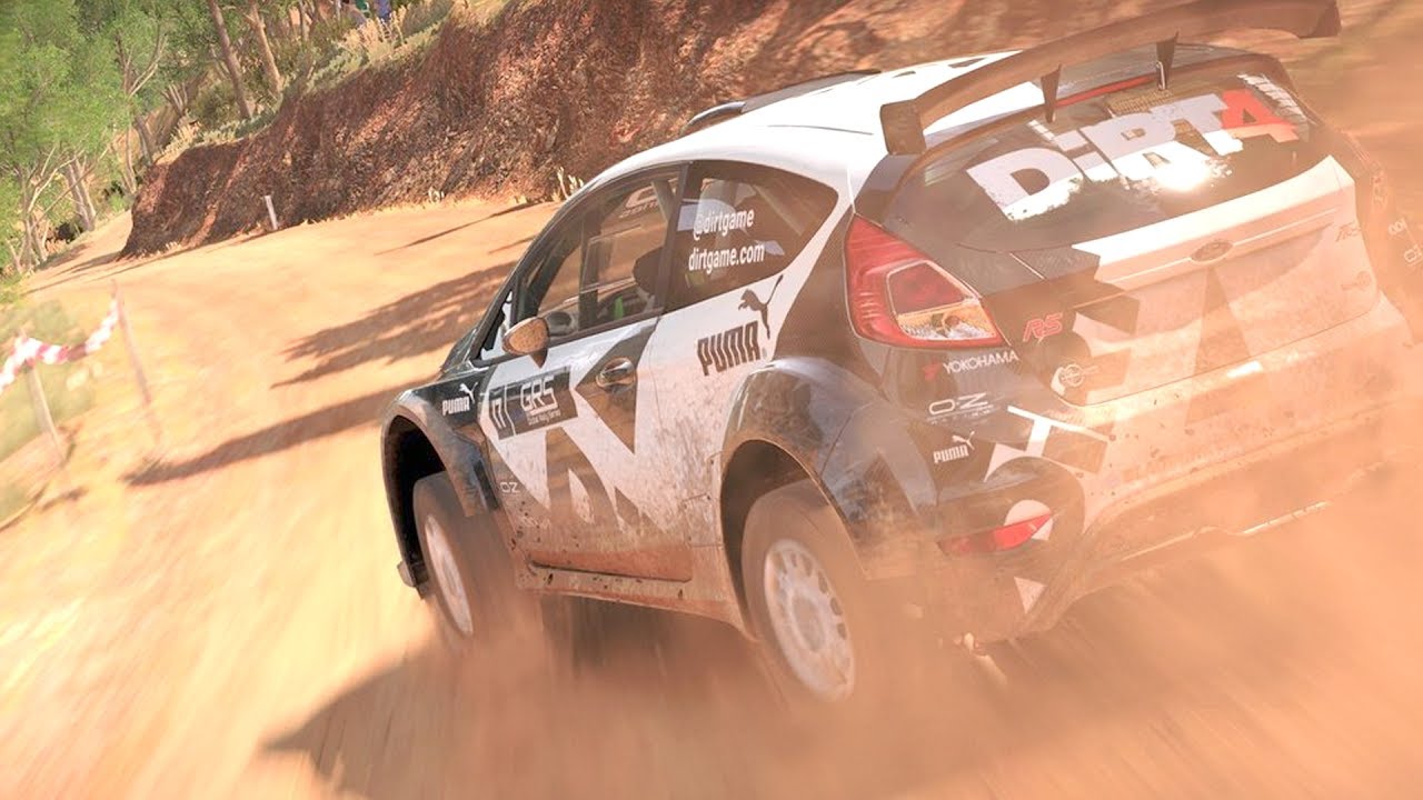 По бездорожью в DiRT 4 (60 fps)