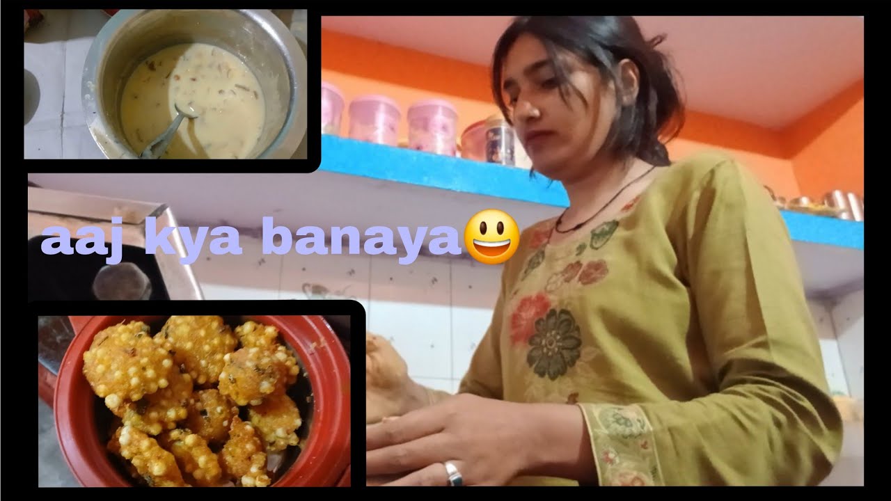 Sabudane ke pakode or vanilla custard recipe 😋 #food  #uttrakhand #pahadigirl #viralvideo #fyp 
