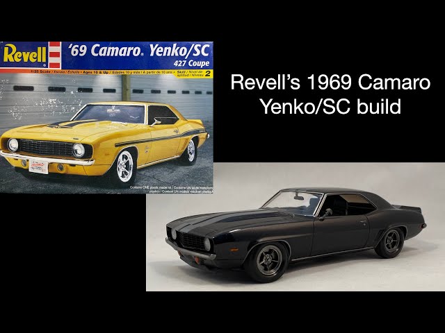 Building the Revell '69 Camaro Yenko/SC 1/25 scale plastic model