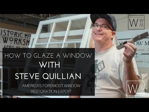 How to Glaze an Historic Window Sash Fast and Simple