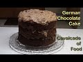 German chocolate cake  cavalcade at home