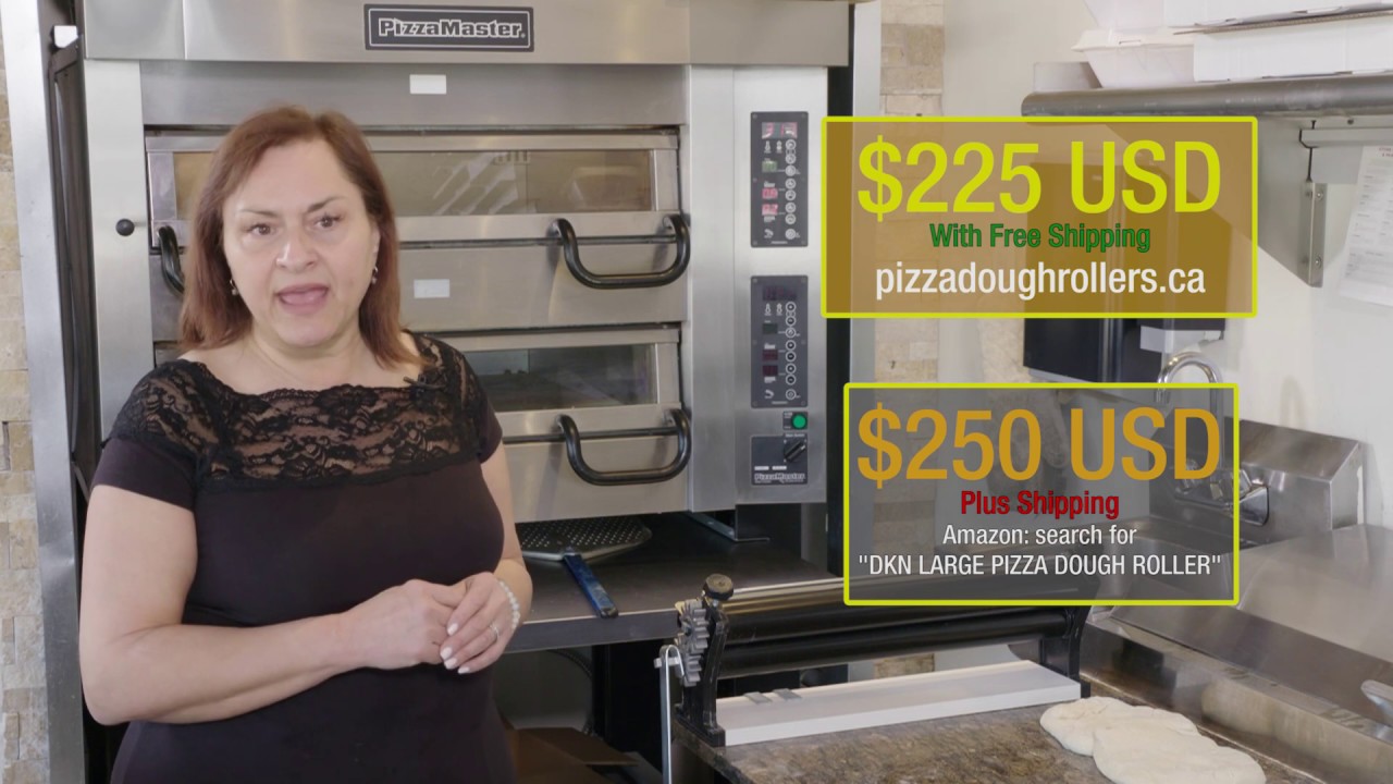 The BEST Pizza Dough Roller YouTube
