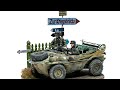 Tamiya 1/35 SCHWIMM WAGEN ［build a vignette］#scalemodel #howtopaint #tankmodel