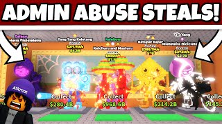 I STOLE RIDICULOUS LOOT DURING ADMIN ABUSE WITH BEANIE METHOD STEAL A BRAINROT