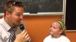 Melany Waters, DoorCountyDailyNews.com Pledge of Allegiance, Southern Door Elementary