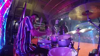 Mimpi - K Clique - (Floor 88 cover) Drum Cam.. FIRST TIME ROCKERS MAIN LAGU RAPPERS