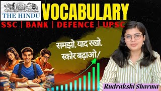 Weekly Vocabulary Class | Most Important English Words for Competitive &amp; Spoken Learners |BPI SPOKEN