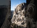 Wait for the Final Reveal 😳 | Rock to Goddess #shorts #viral #trending #timelapse #stonecarving