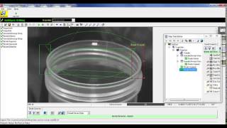 Inspeccion bordes circulares con Sistema de Vision Microscan
