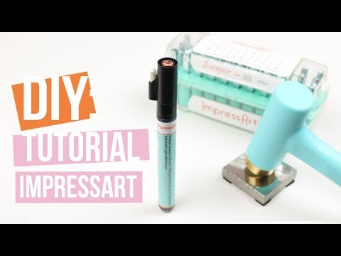 ImpressArt | Stamp Emaille marker ♡ Tutorial