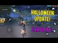 Caroline Gameplay Emotes Halloween Update Garena Free Fire Caroline Gameplay Emotes Halloween Update Garena Free Fire