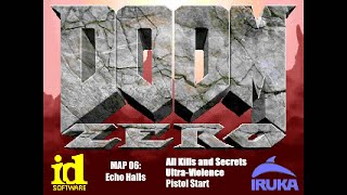 [Doom II] - Doom Zero 3.0 - MAP06 "Echo Halls" - 100% Playthrough