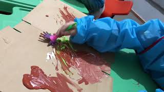 TODDLER SENSORY/MESSY PLAY COMPILATION ⇩⬇︎ How to create a child activity at home⎮keeping kids busy