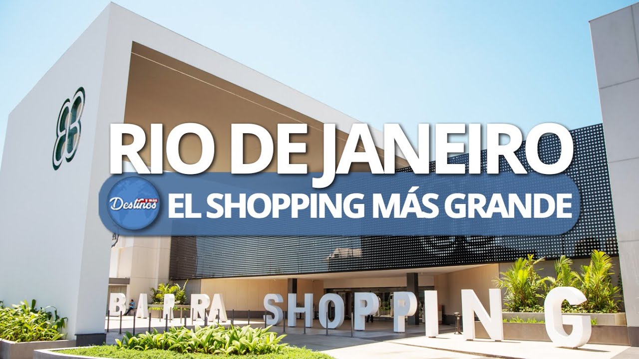 PASEO POR EL MAYOR SHOPPING DE RIO DE JANEIRO. BARRA SHOPPING. WALKING RIO 2022 YouTube