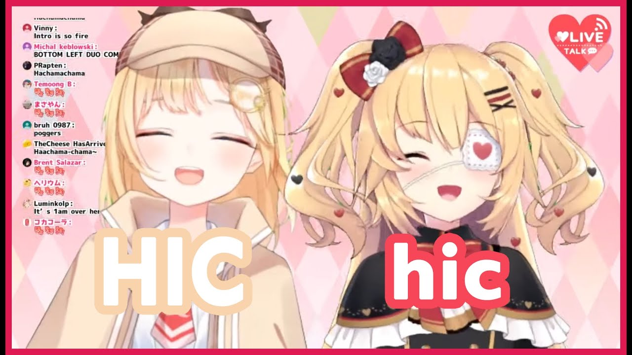 Haachama mimics Amelia's hiccup