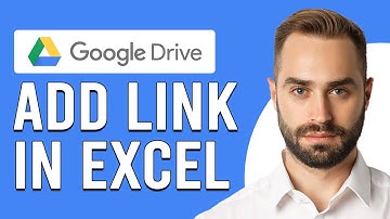 How To Add Google Drive Link In Excel (How To Insert Google Drive Link In Excel)
