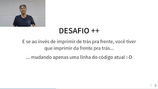 Arrays - Imprimir os números pares