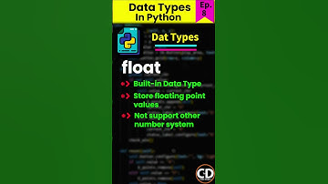 Float Data Type In Python | Python Short Series Ep.8 #python #coding #programming