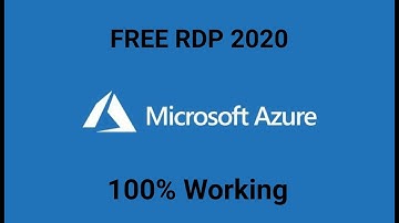 How to make RDP free in Microsoft Azure TUTORIAL VIDEO 100% Working..