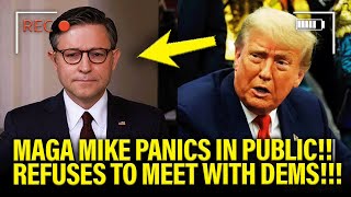 MAGA Mike PANICS IN PUBLIC as his BLUFF GETS CALLED