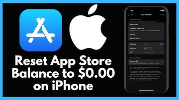 How to Reset App Store Balance to $0.00 on iPhone