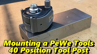 SNS 314 Part 1: Mounting a Multifix Tool Post