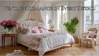 Soft Pink & Cream French Bedroom Ideas | Maison du Monde Style screenshot 5