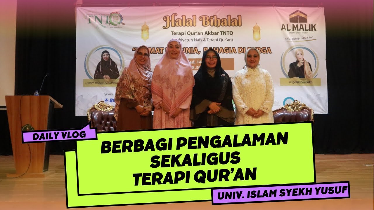 ANGELINA SONDAKH HADIRI TERAPI QUR’AN AKBAR TNTQ